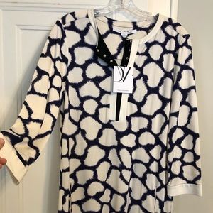 DVF Achelle Giraffe Dot Dress size 10